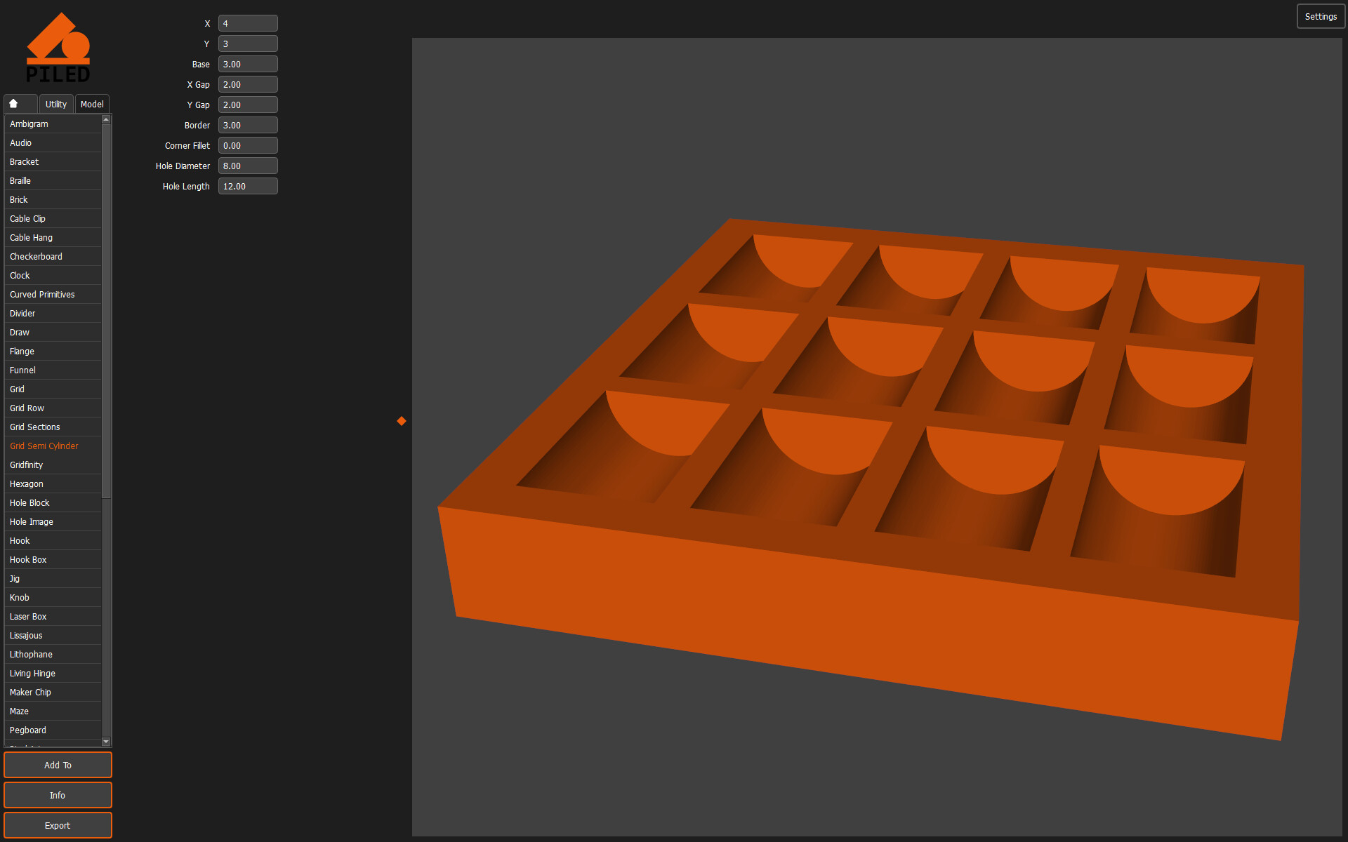 PILED 3D CAD MULTI TOOL screenshot 72