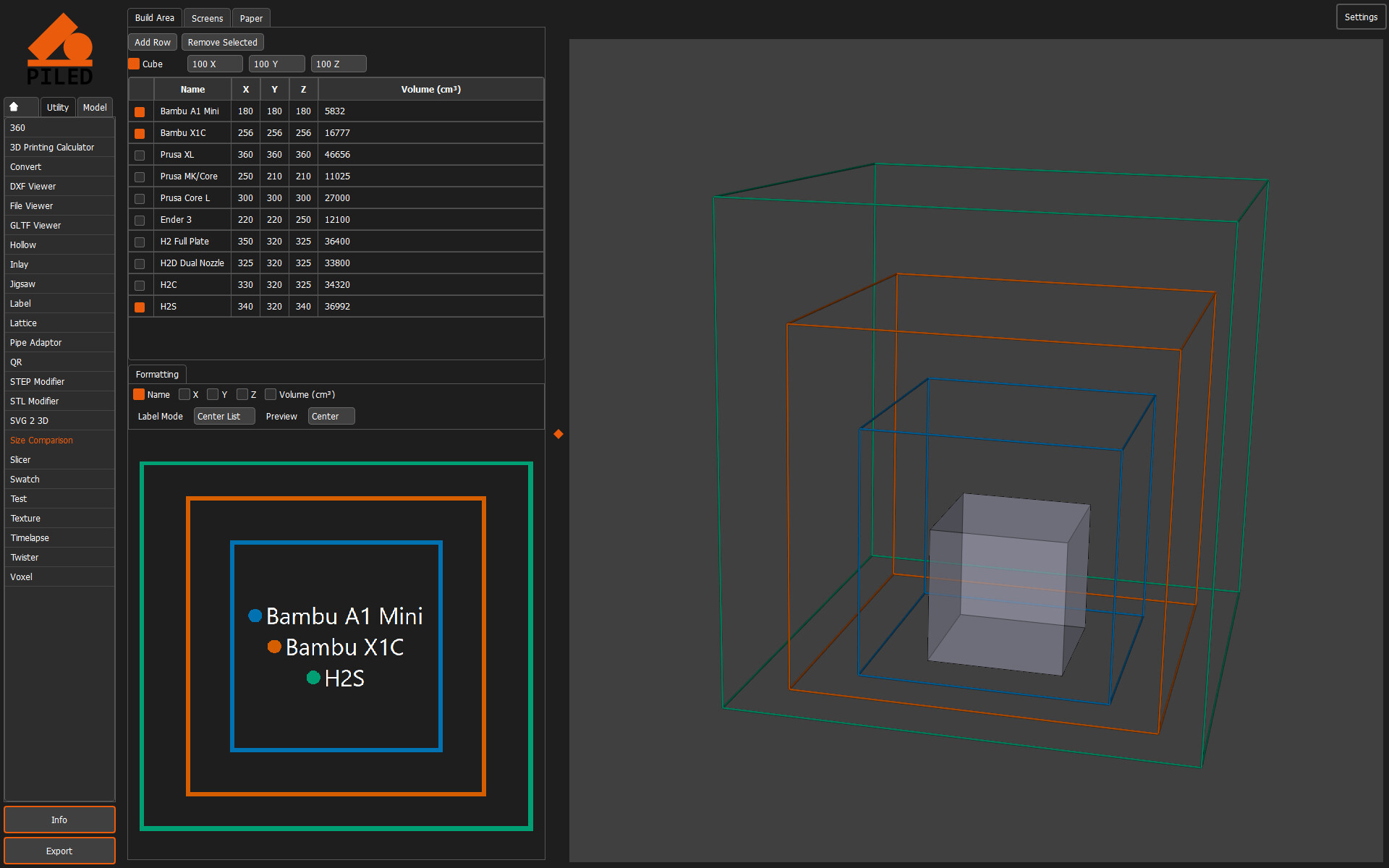 PILED 3D CAD MULTI TOOL screenshot 46