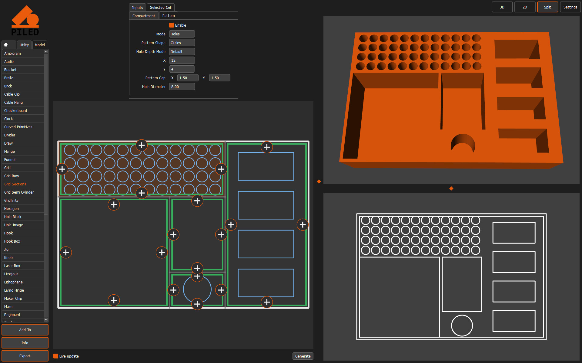 PILED 3D CAD MULTI TOOL screenshot 9