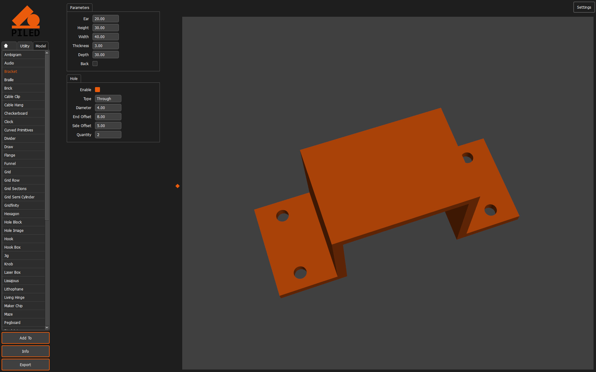 PILED 3D CAD MULTI TOOL screenshot 43
