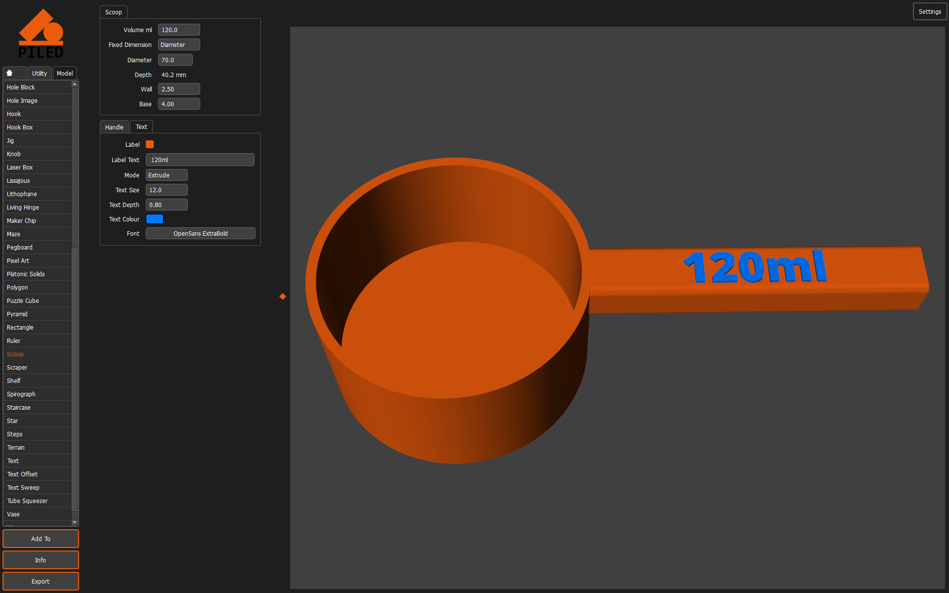PILED 3D CAD MULTI TOOL screenshot 33