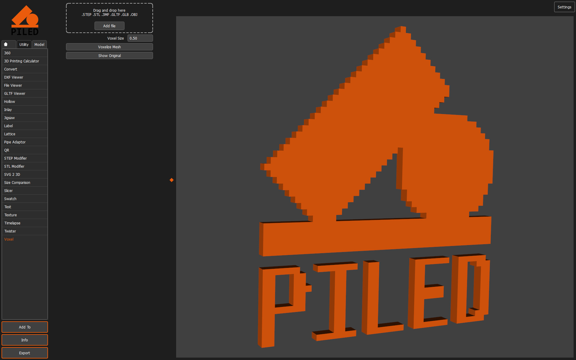 PILED 3D CAD MULTI TOOL screenshot 28