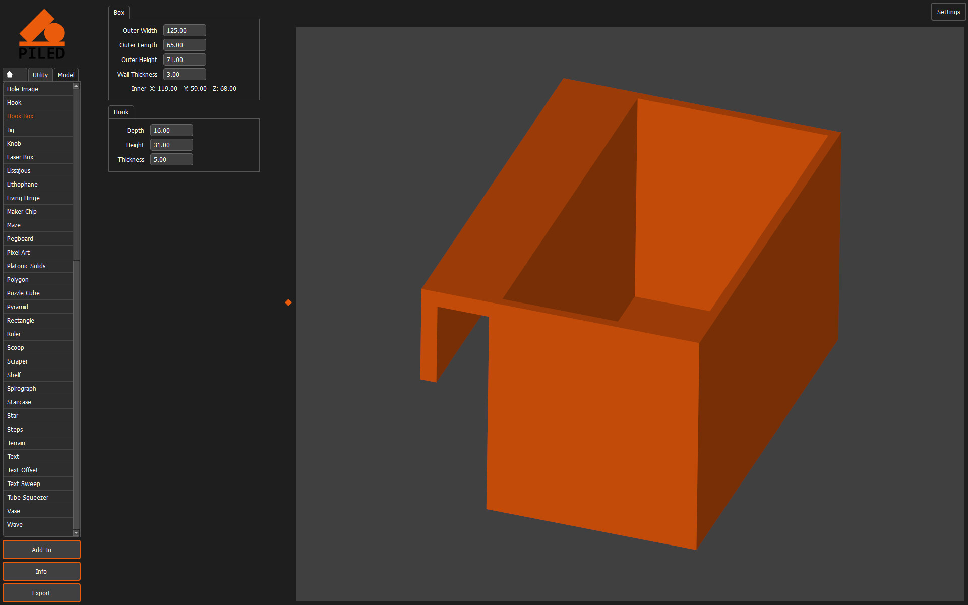 PILED 3D CAD MULTI TOOL screenshot 49