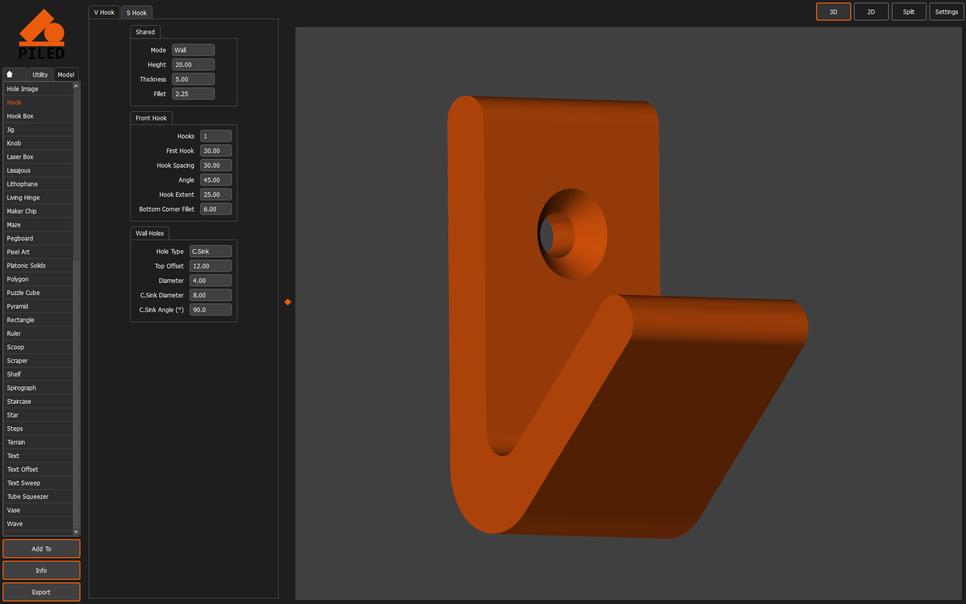 PILED 3D CAD MULTI TOOL screenshot 73