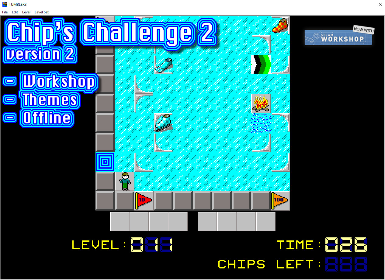 Chip's Challenge 2: Editor screenshot 1