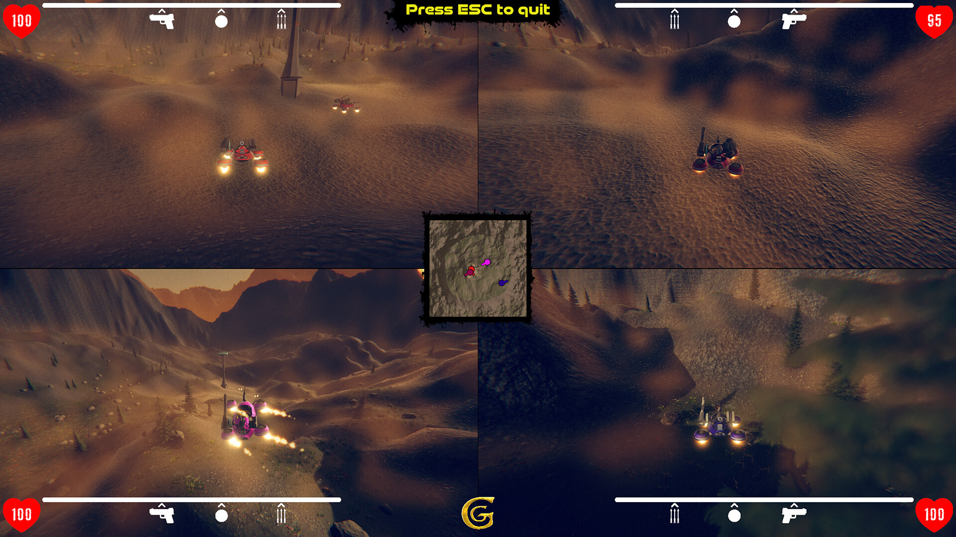 Personal Hover Attack Tanks screenshot 5