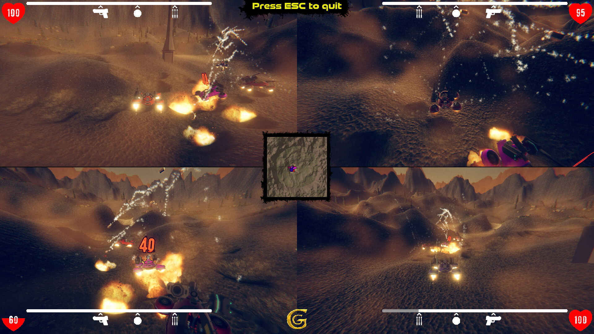 Personal Hover Attack Tanks screenshot 3
