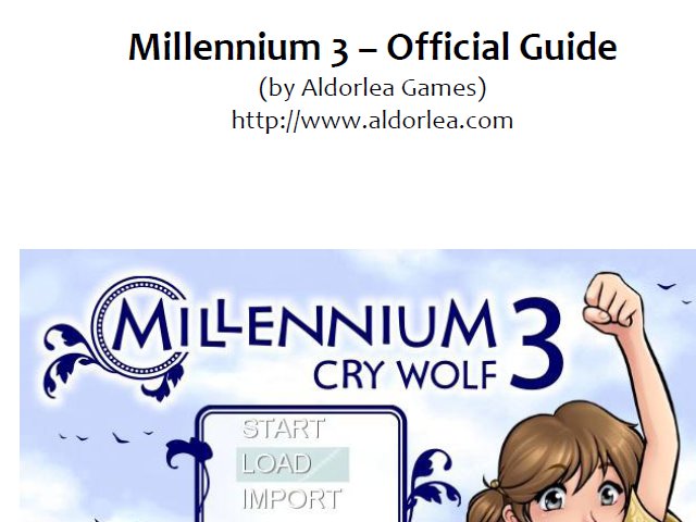 Millennium 3 - Official Guide screenshot 1
