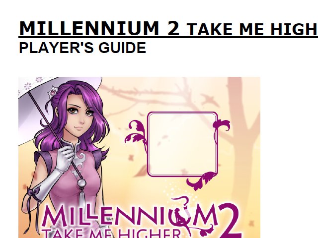 Millennium 2 - Official Guide screenshot 1