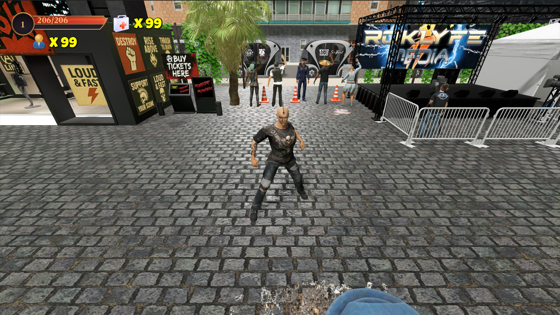 Mosh Pit Mayhem screenshot 1