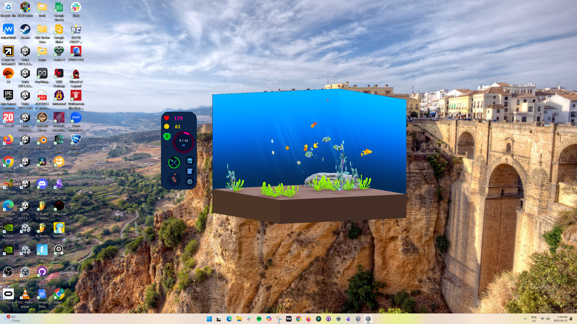 Aqua Corner screenshot 2
