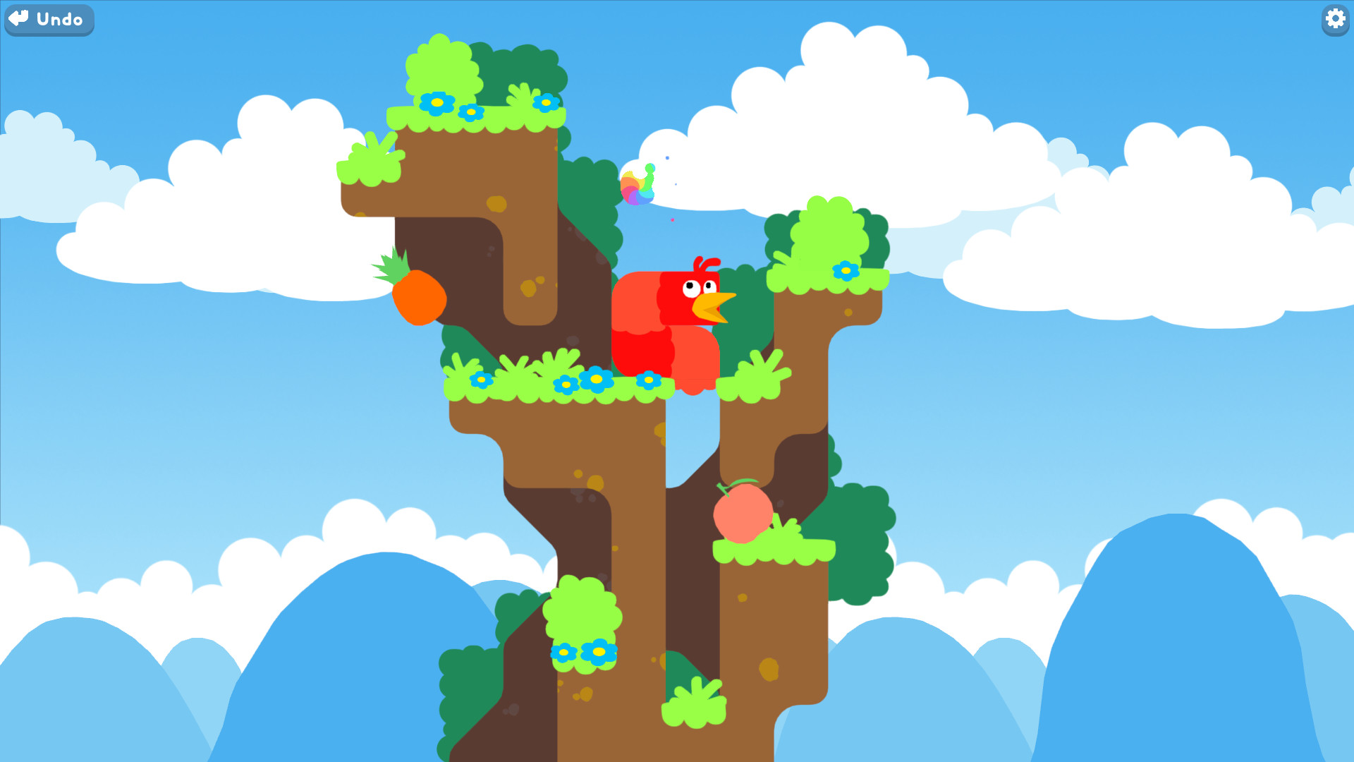 Snakebird screenshot 1