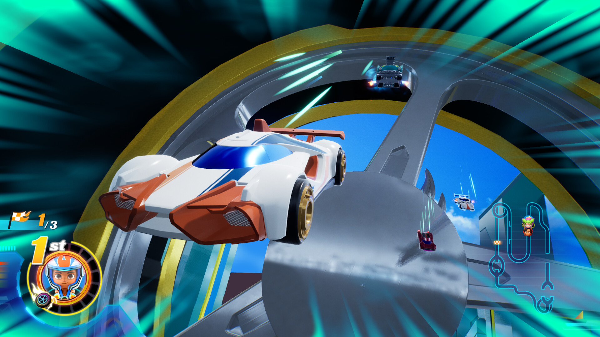 Hot Wheels Let's Race™: Ultimate Speed - High Voltage Speed Pack screenshot 3