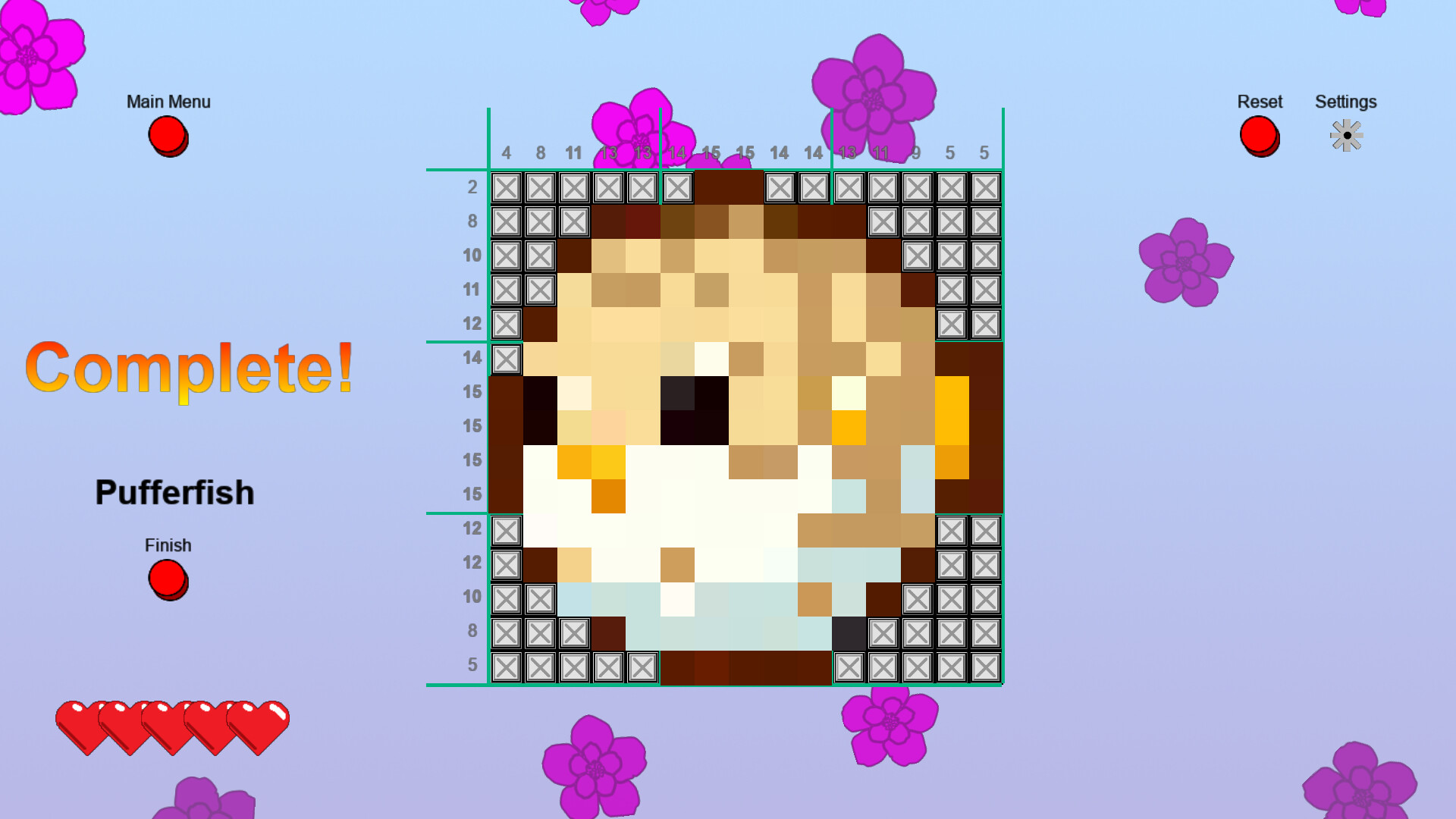 Nature Picross screenshot 3
