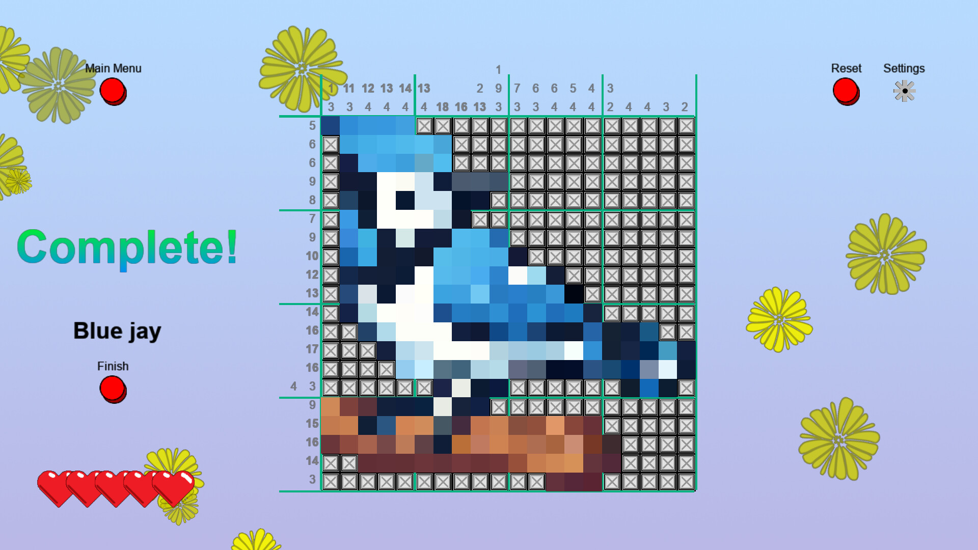 Nature Picross screenshot 2