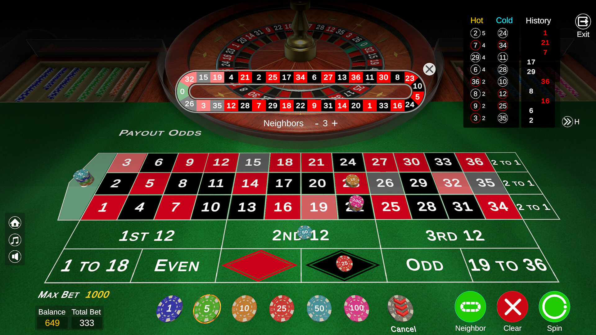 Real Roulette screenshot 4