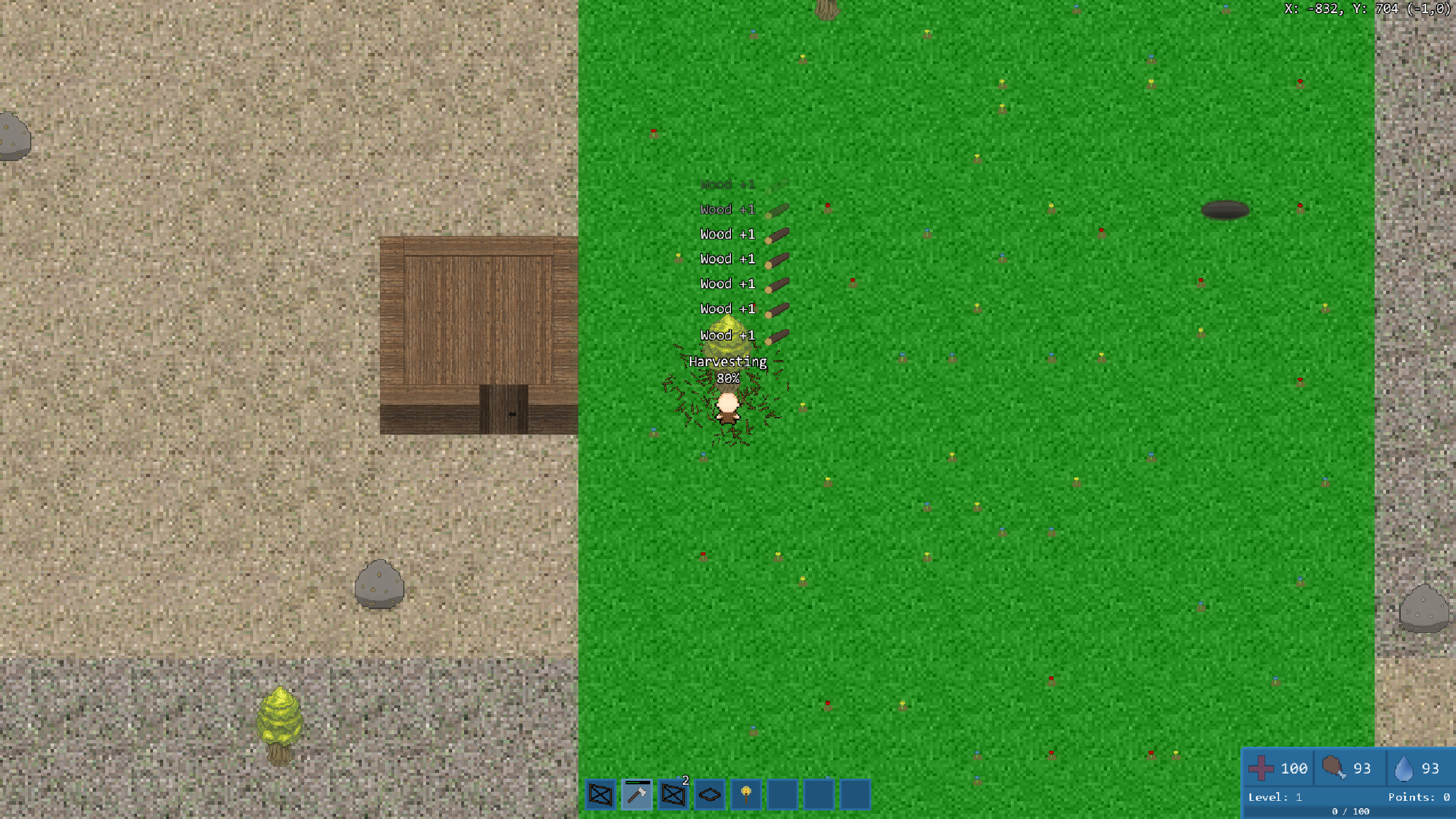 Project Explore screenshot 1