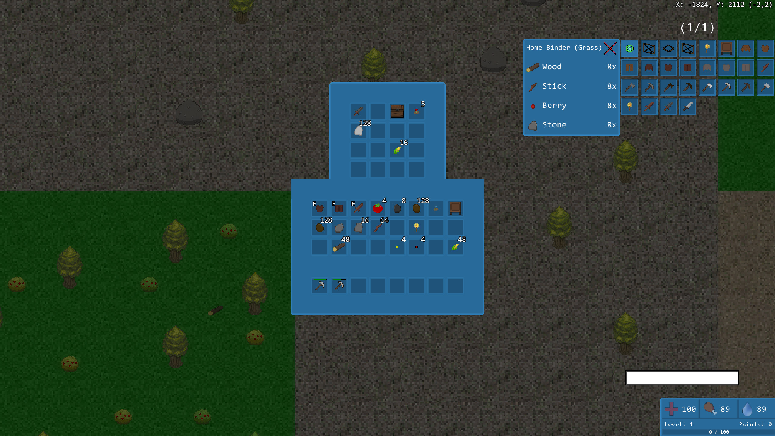 Project Explore screenshot 2