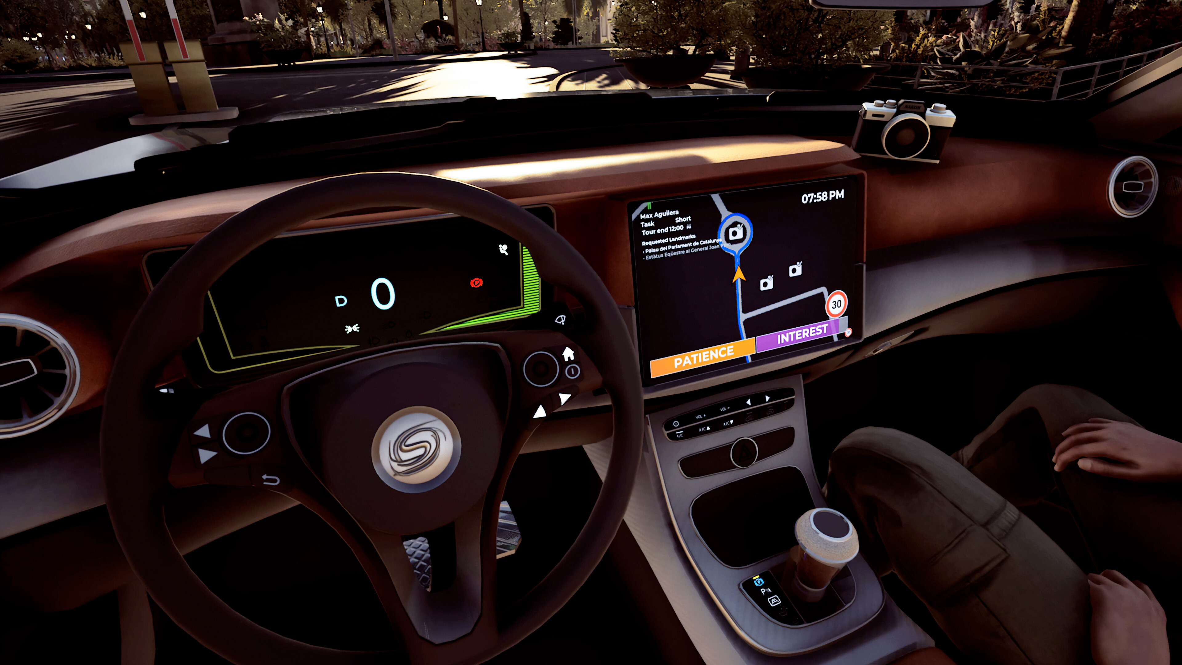 Taxi Life: A City Driving Simulator - VIP City Guide screenshot 2