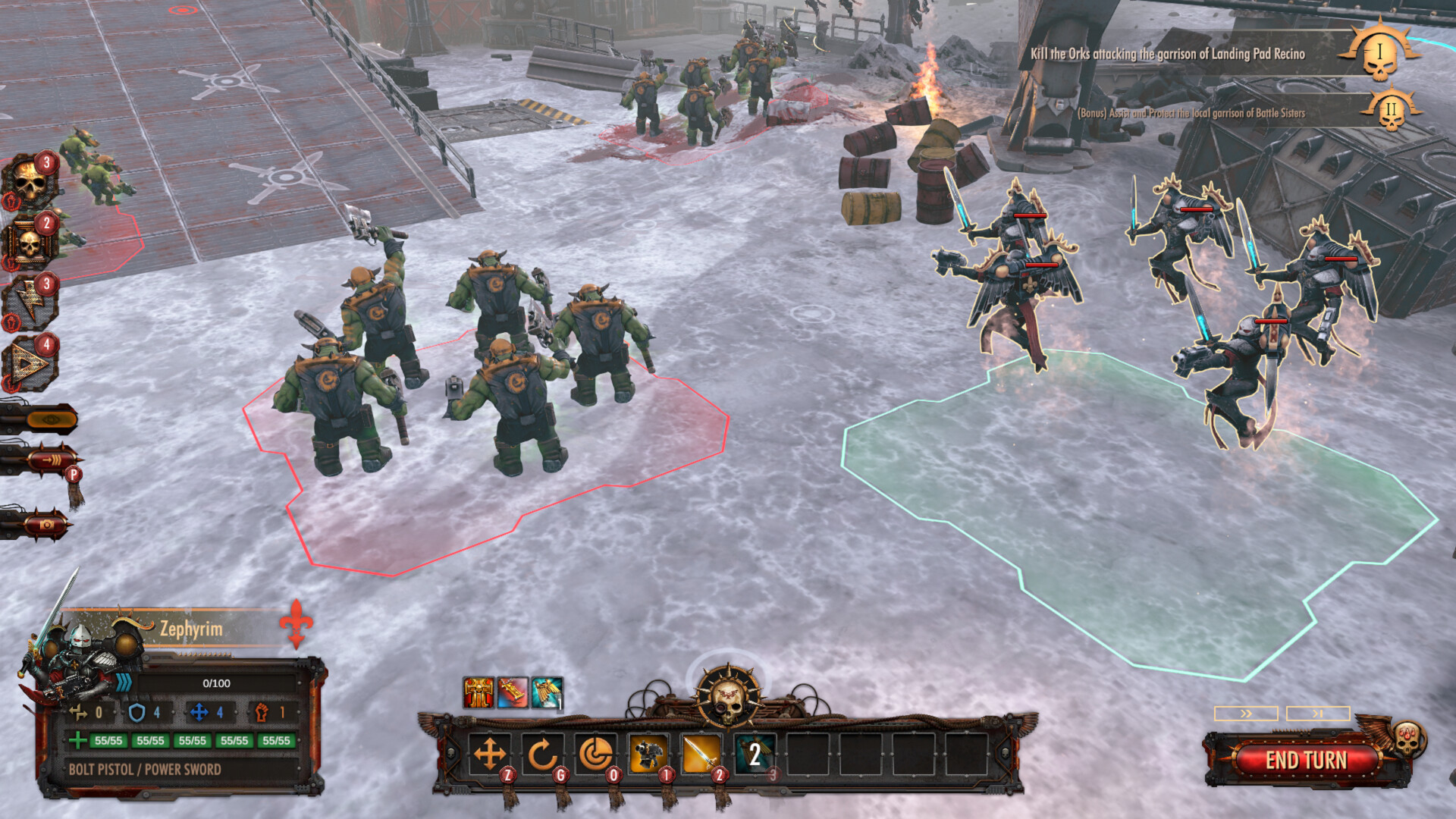 Warhammer 40,000: Battlesector - Deeds of the Fallen screenshot 17