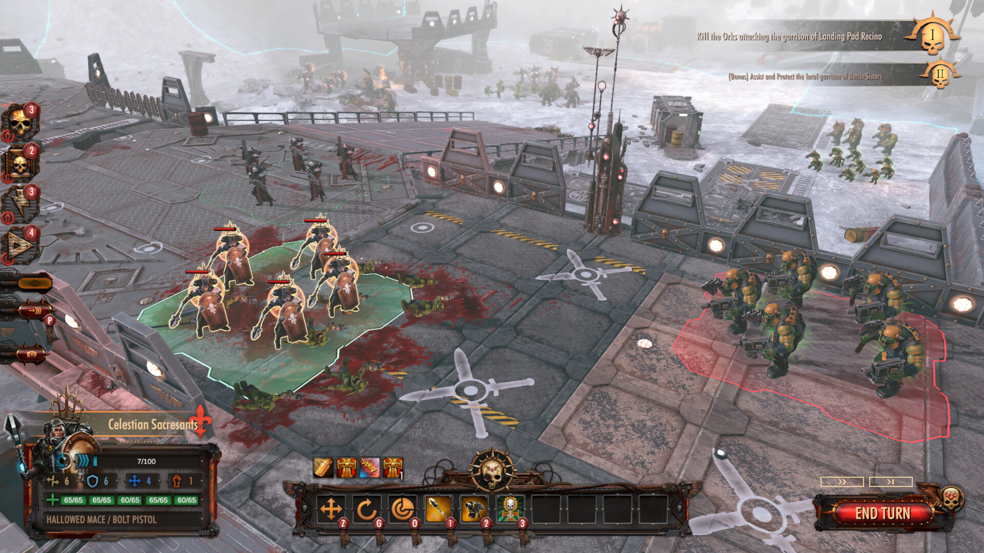Warhammer 40,000: Battlesector - Deeds of the Fallen screenshot 13