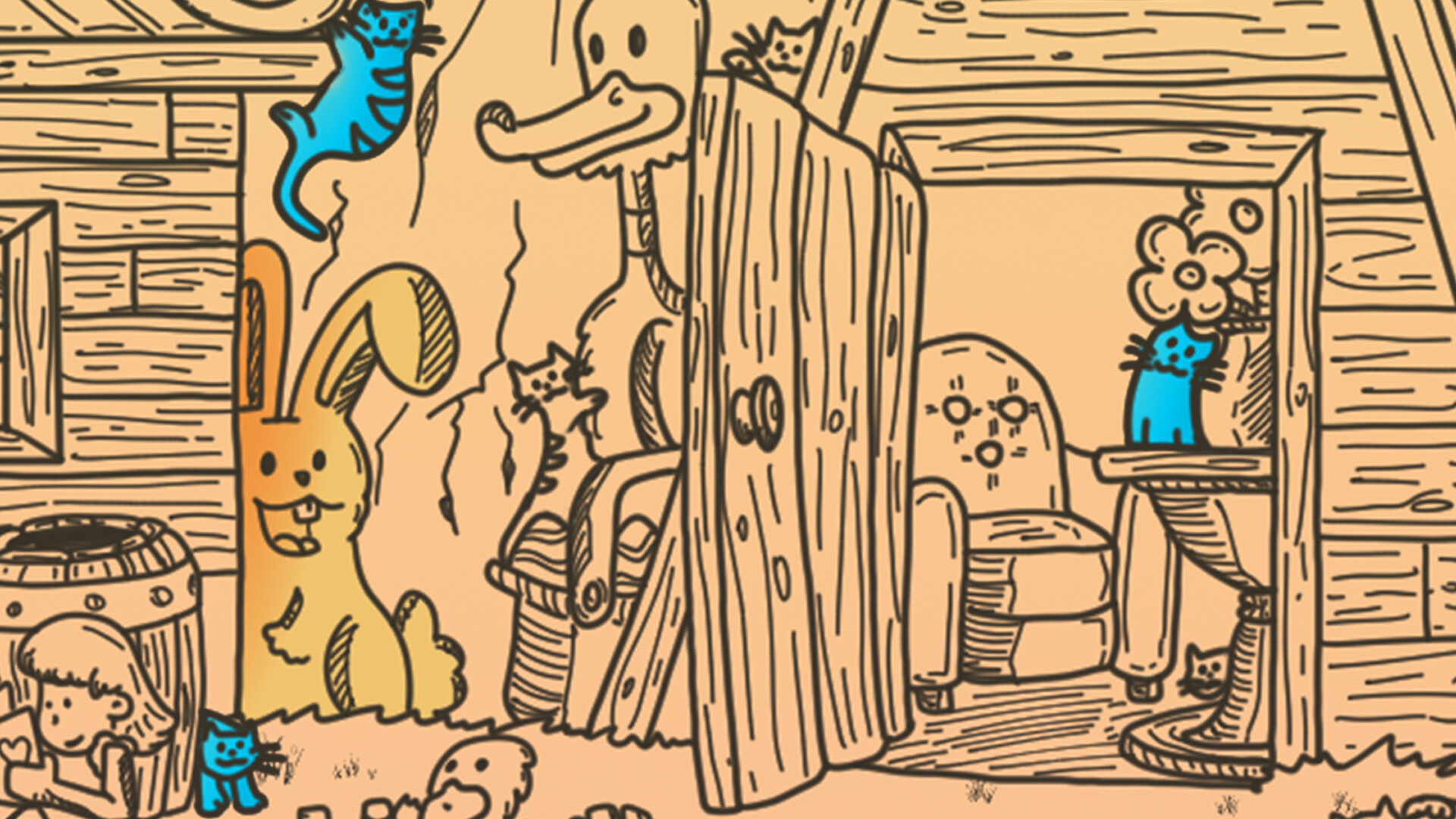 Secret Cats - Easter screenshot 1
