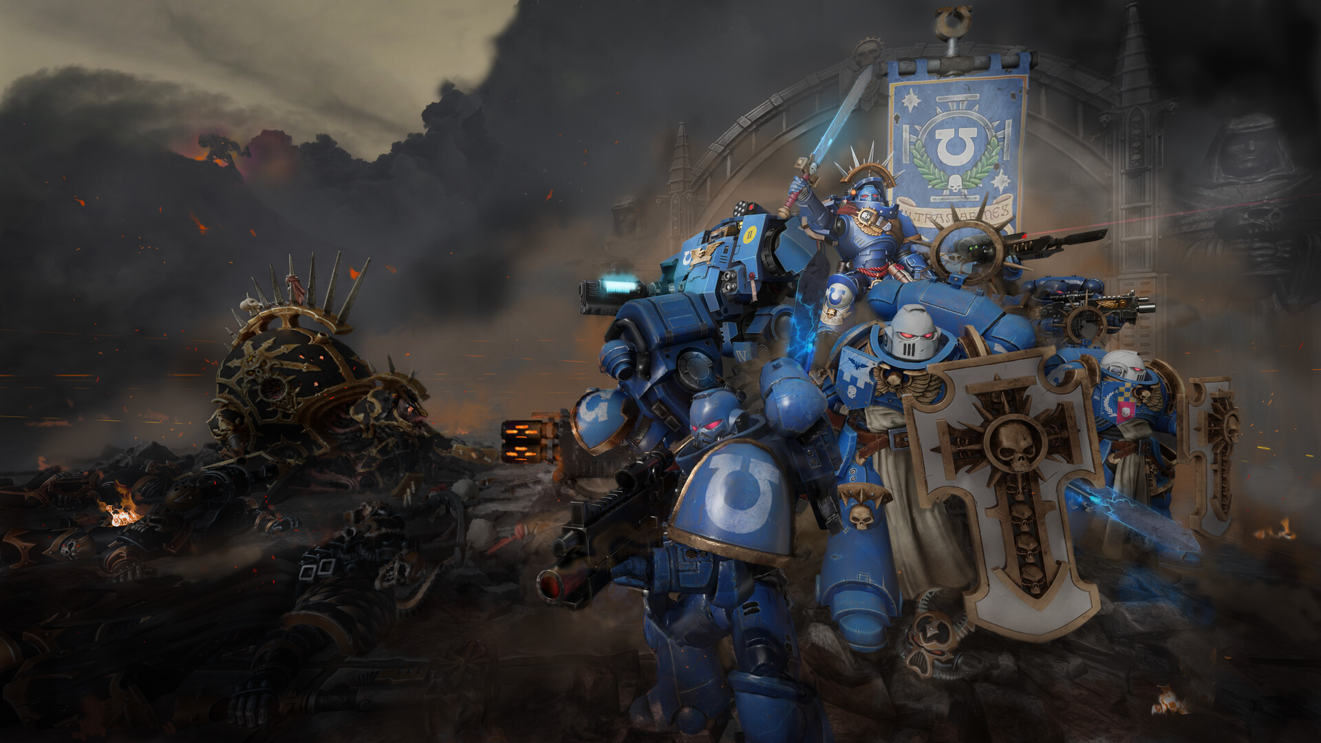 Save 10% on Warhammer 40,000: Battlesector - Ultramarines on Steam