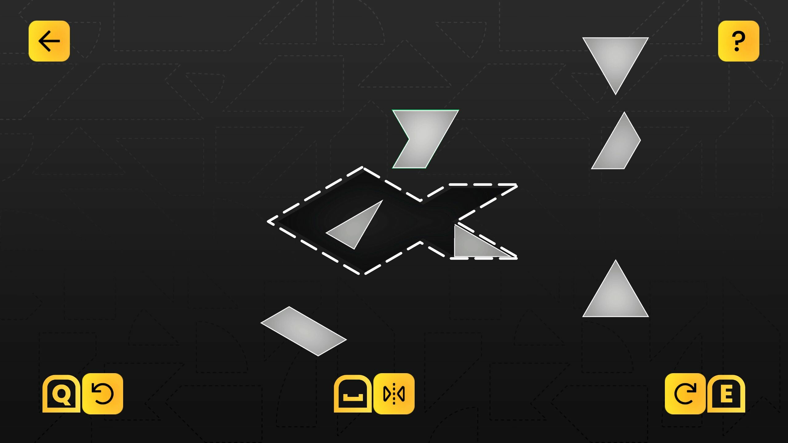 Tangram Collection: Rabbit Puzzle Pack screenshot 2