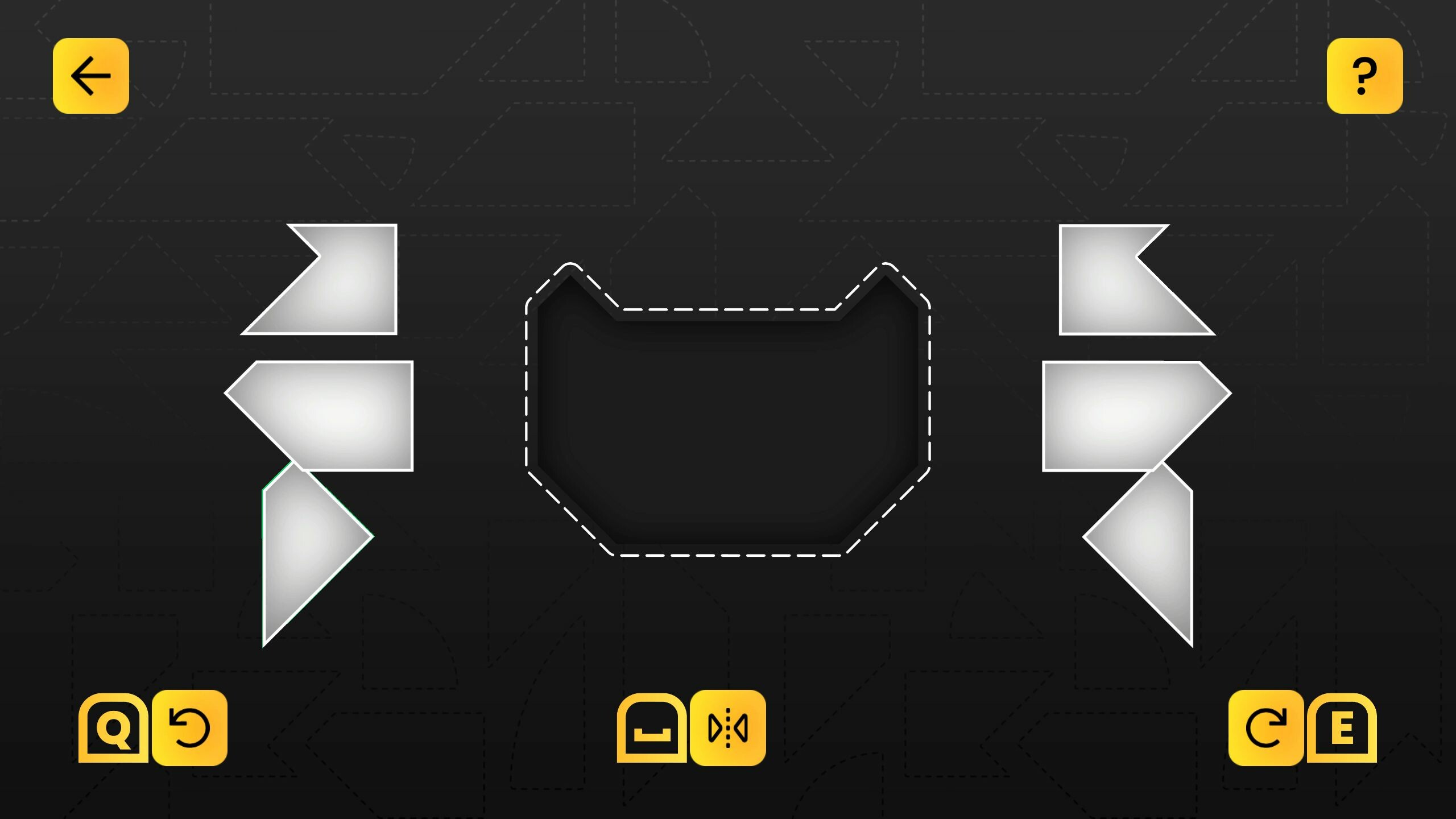 Tangram Collection: Cat  Puzzle Pack screenshot 1