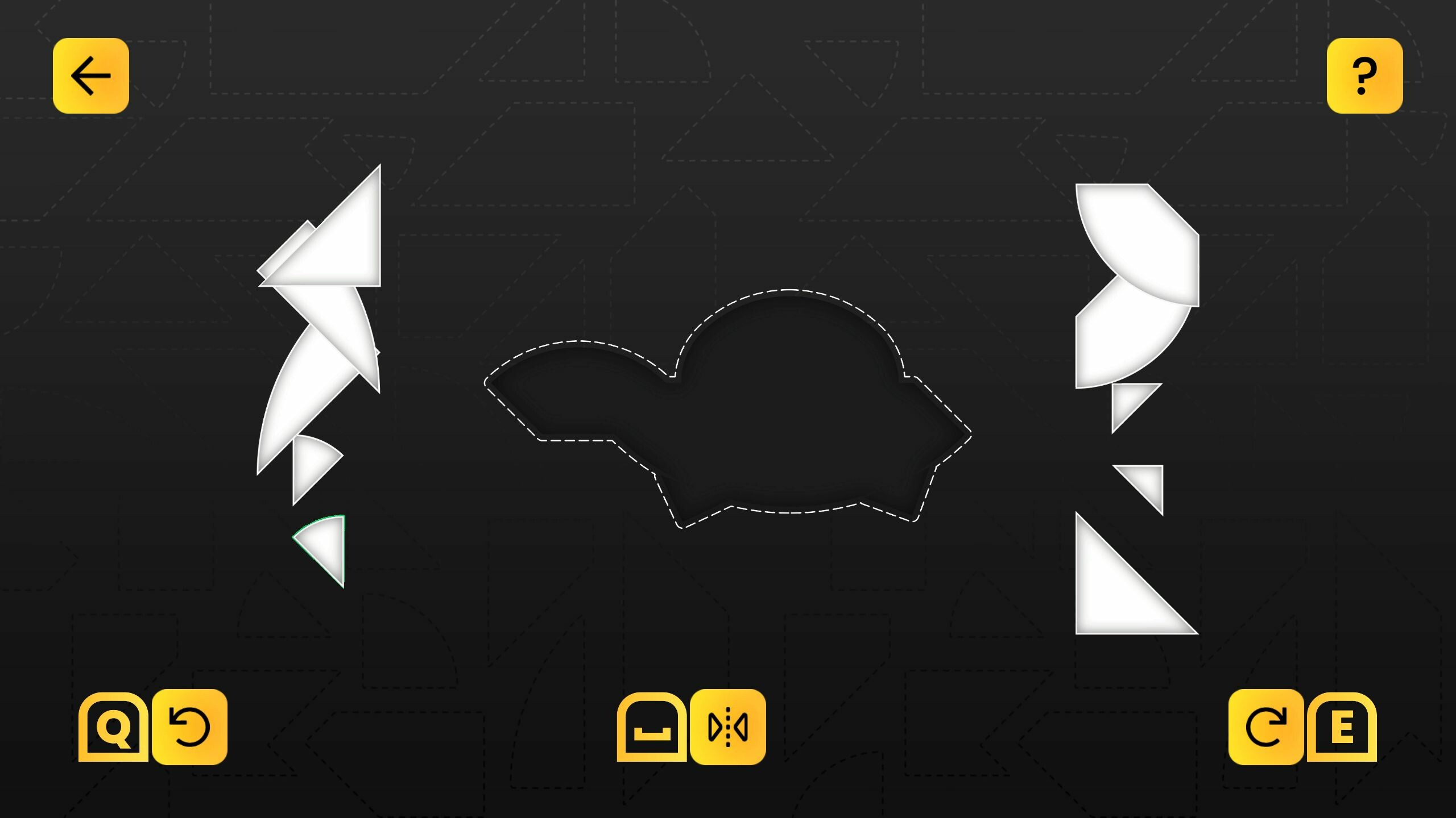 Tangram Collection: Tortoise Puzzle Pack screenshot 1