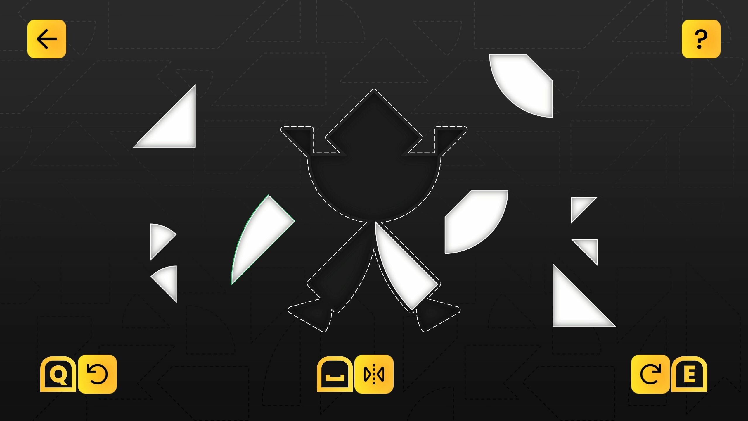 Tangram Collection: Tortoise Puzzle Pack screenshot 2