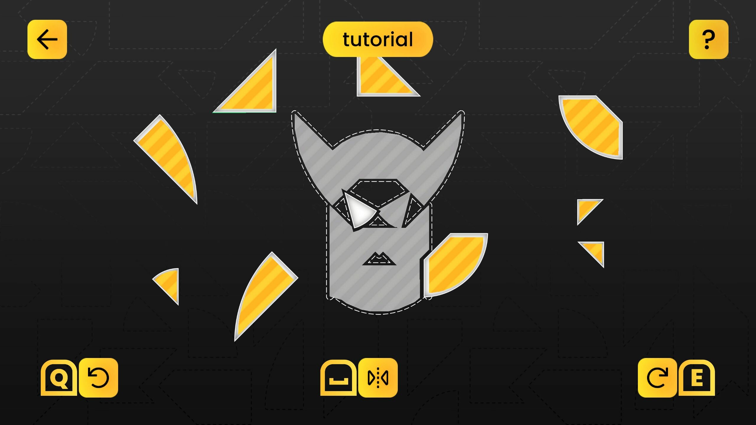 Tangram Collection: Tortoise Puzzle Pack screenshot 3