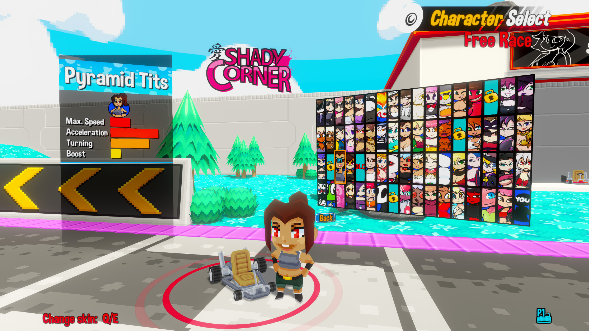 Pyramid Tits Character Pack screenshot 1