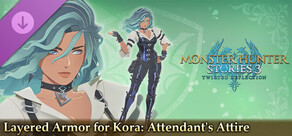 Monster Hunter Stories 3: Twisted Reflection - Layered Armor for Kora: Attendant's Attire
