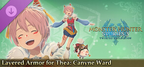 Monster Hunter Stories 3: Twisted Reflection - Layered Armor for Thea: Canyne Ward