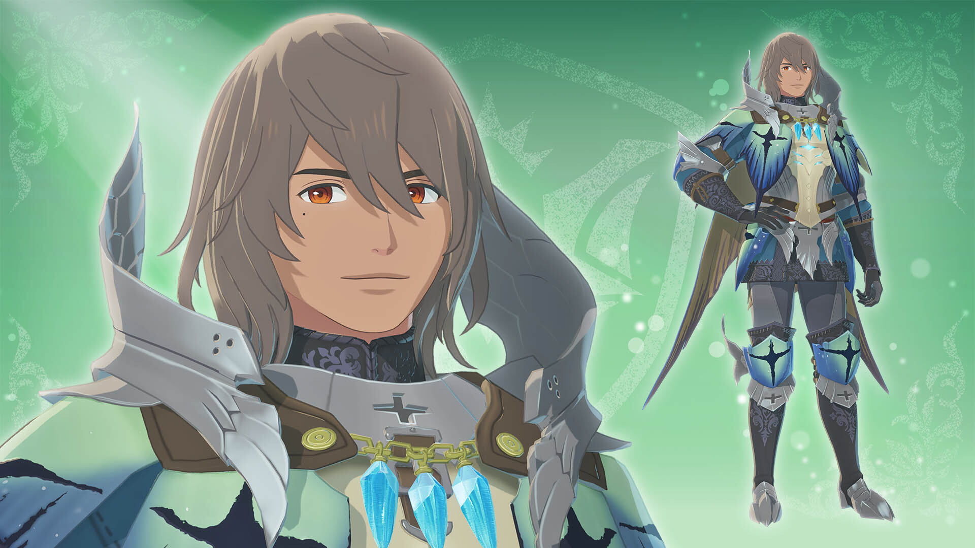 Monster Hunter Stories 3: Twisted Reflection - Layered Armor for Simon: Wind Wyvern's Friend screenshot 1