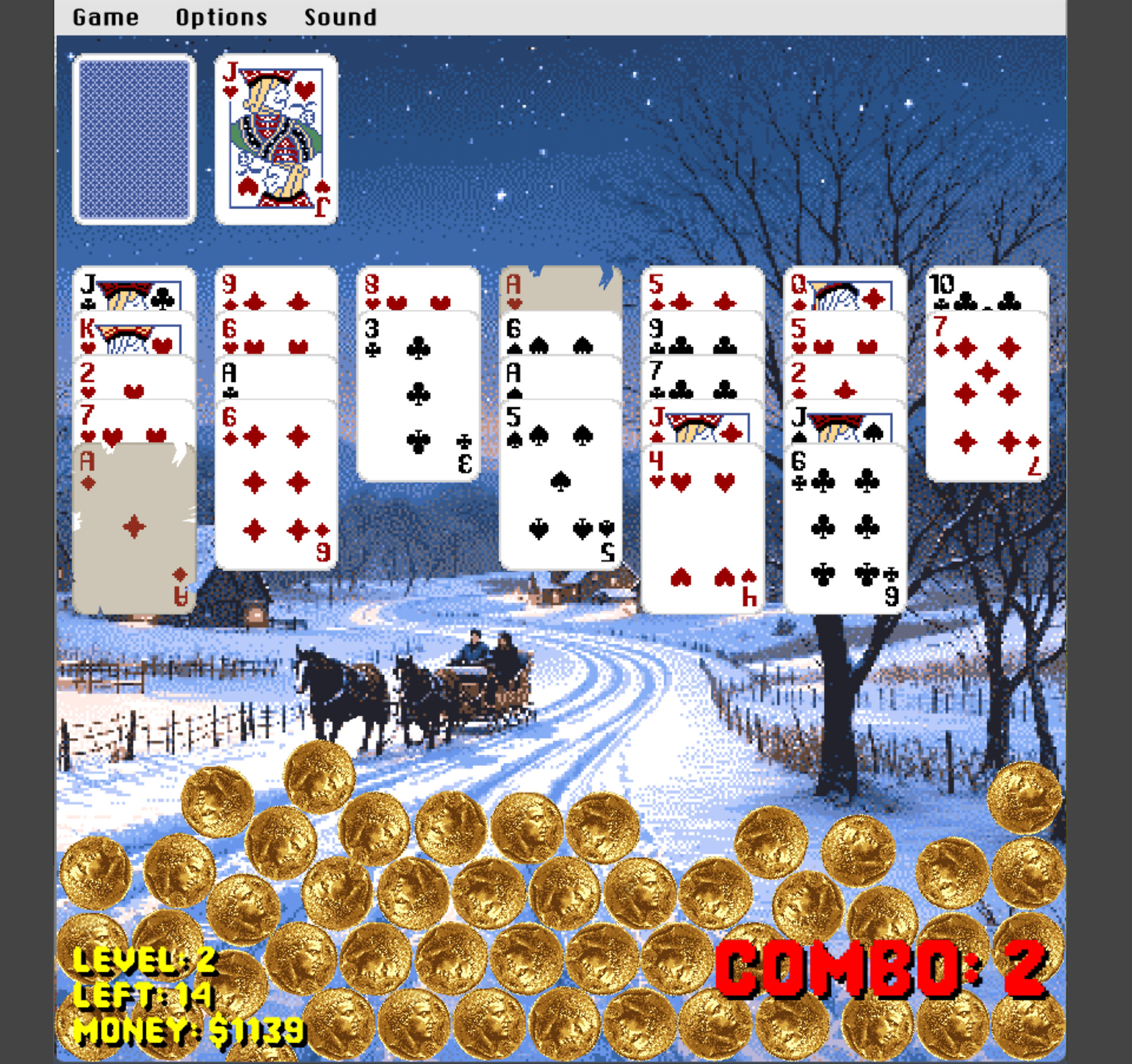 Misty's Super Golf Solitaire screenshot 2