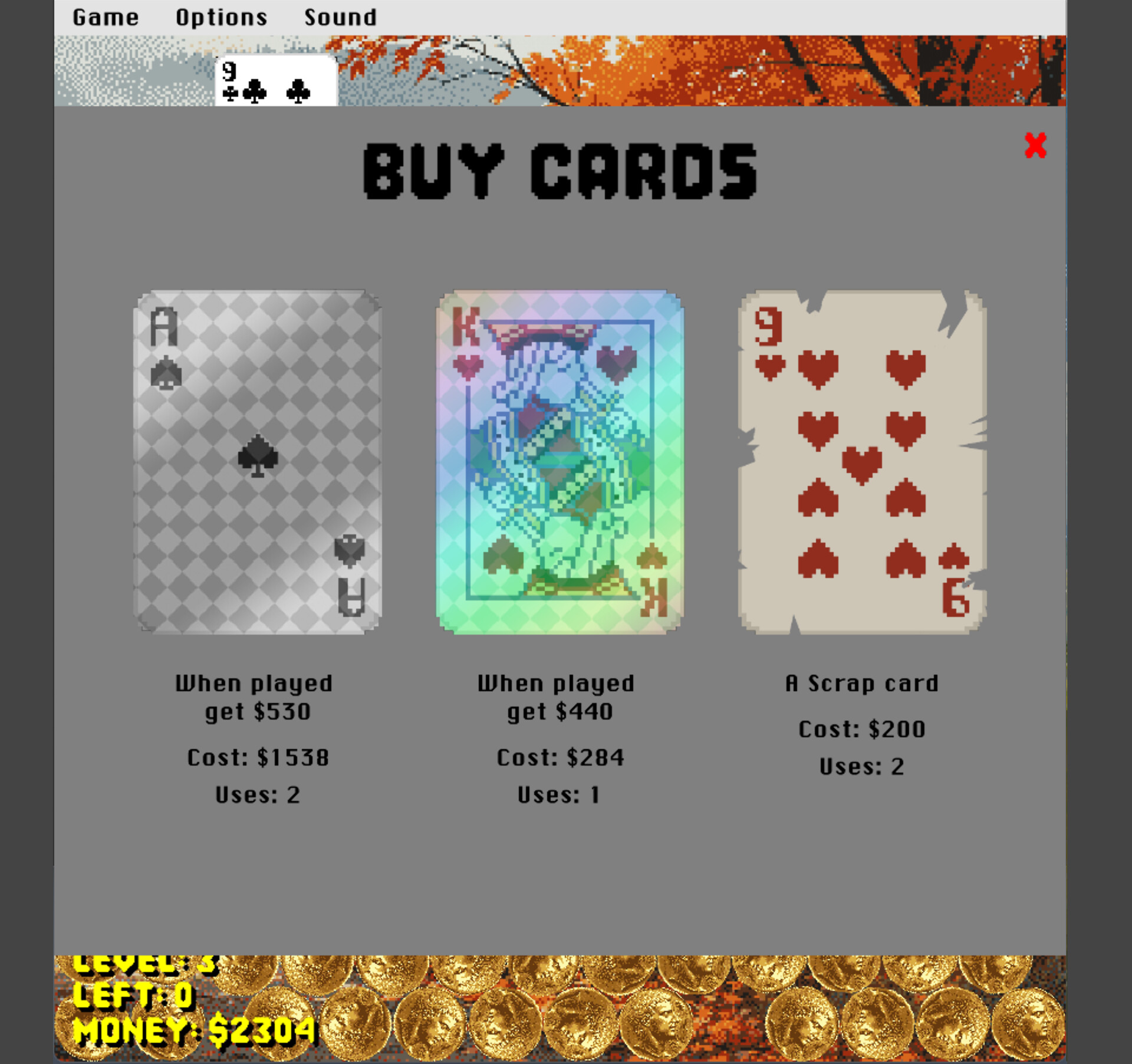 Misty's Super Golf Solitaire screenshot 3