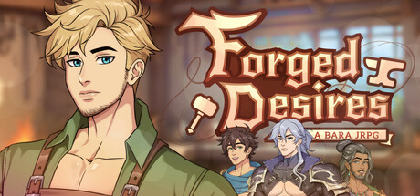 Forged Desires: A Bara JRPG — Steam header