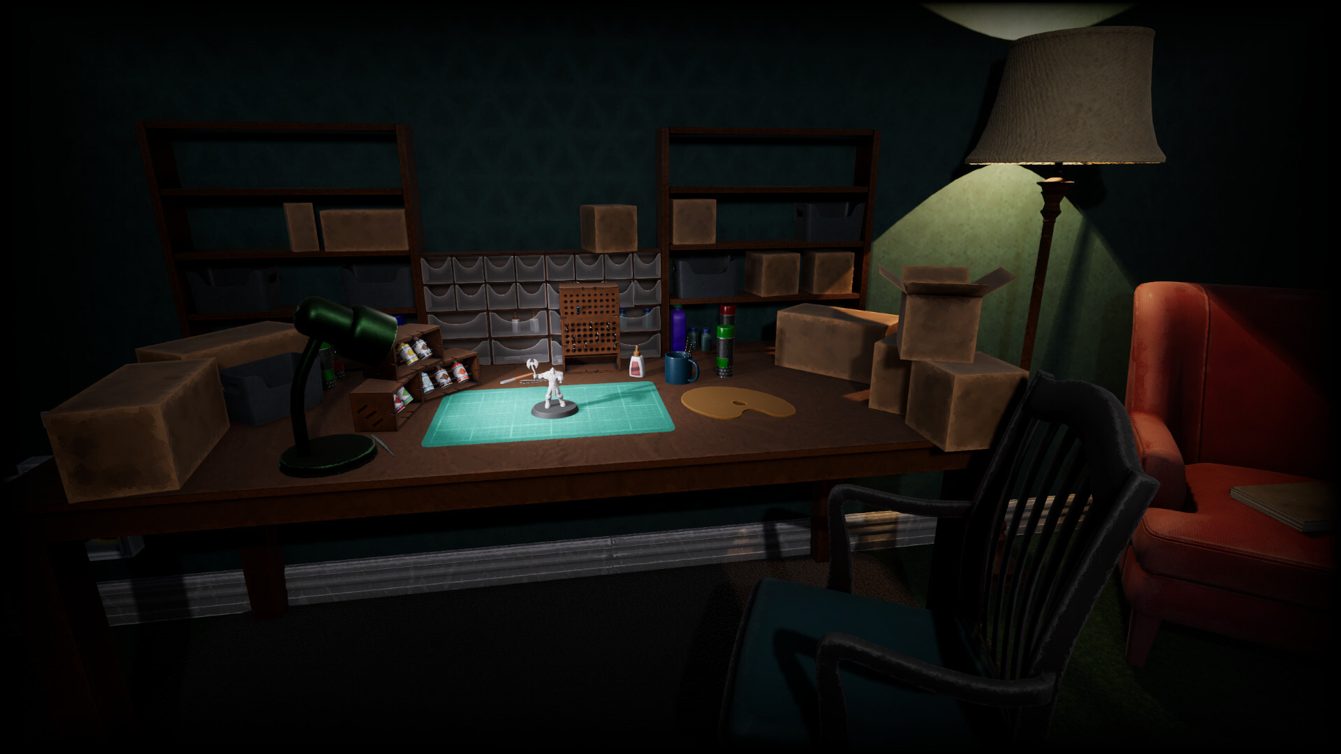 Miniature Painter Simulator screenshot 1