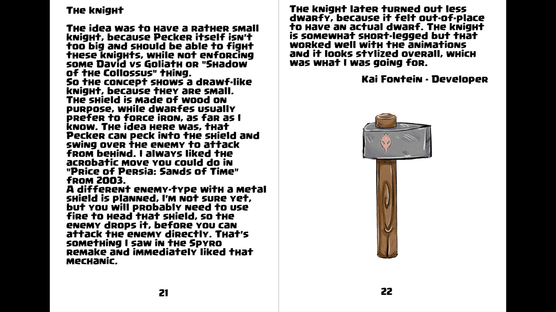 Pecker - Concept Booklet (pdf) screenshot 4