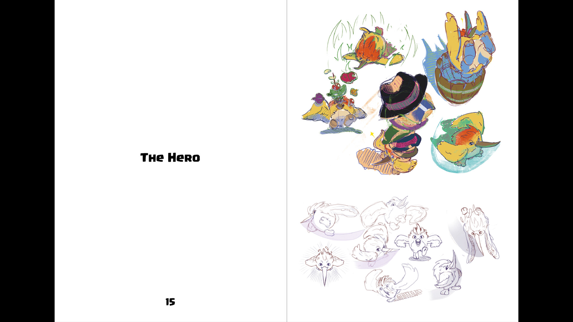 Pecker - Concept Booklet (pdf) screenshot 2