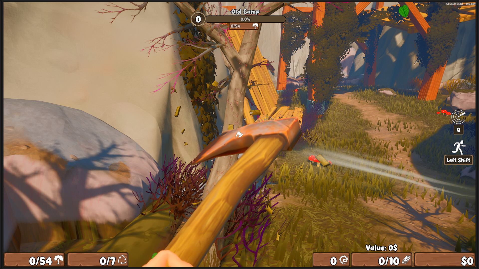 Dreamcraft: Lumberjack screenshot 1