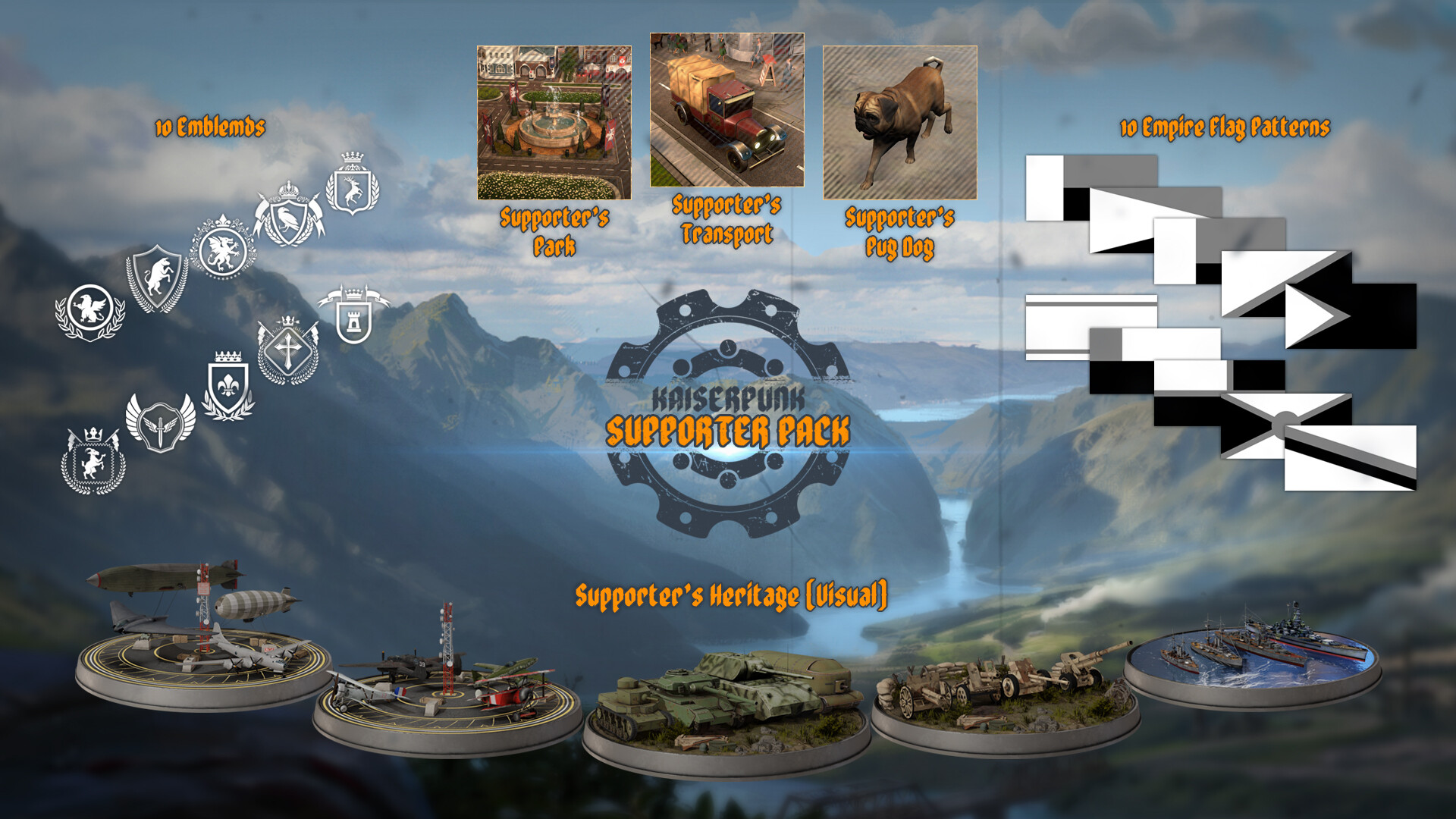 KAISERPUNK - Supporter Pack screenshot 1