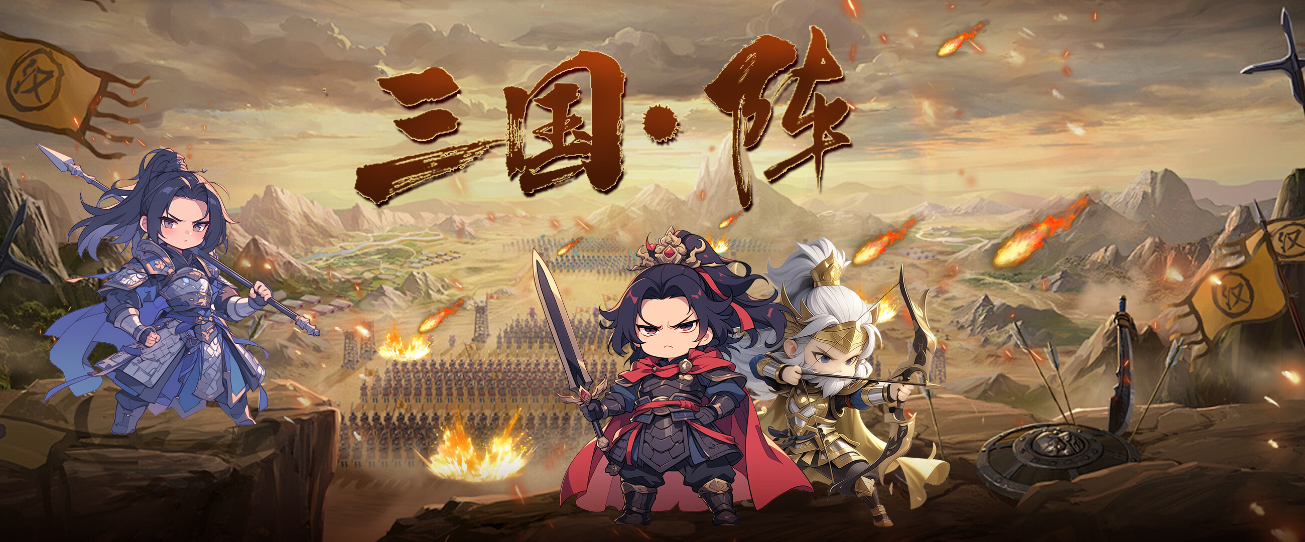三国阵 - 99999元宝 screenshot 1