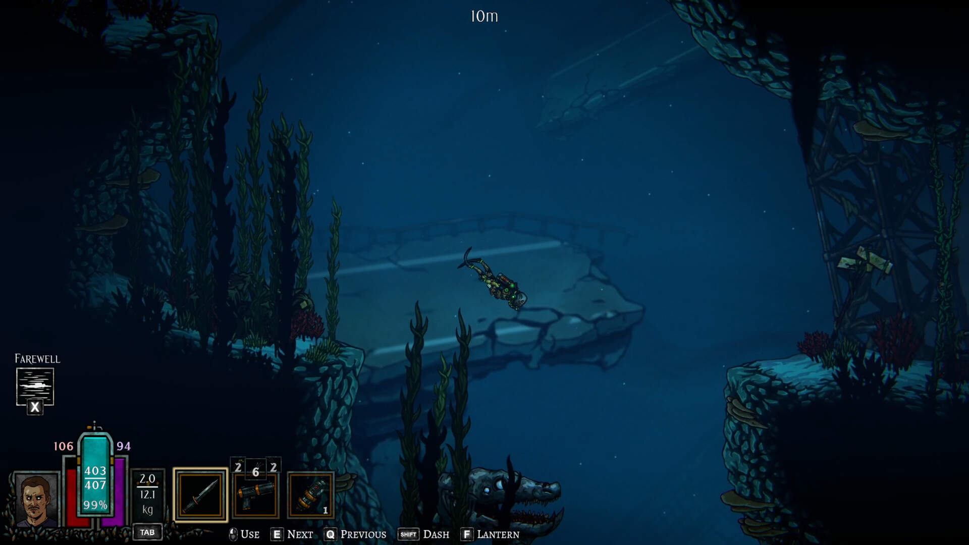 DIVE or DIE Children of Rain gameplay screenshot 1