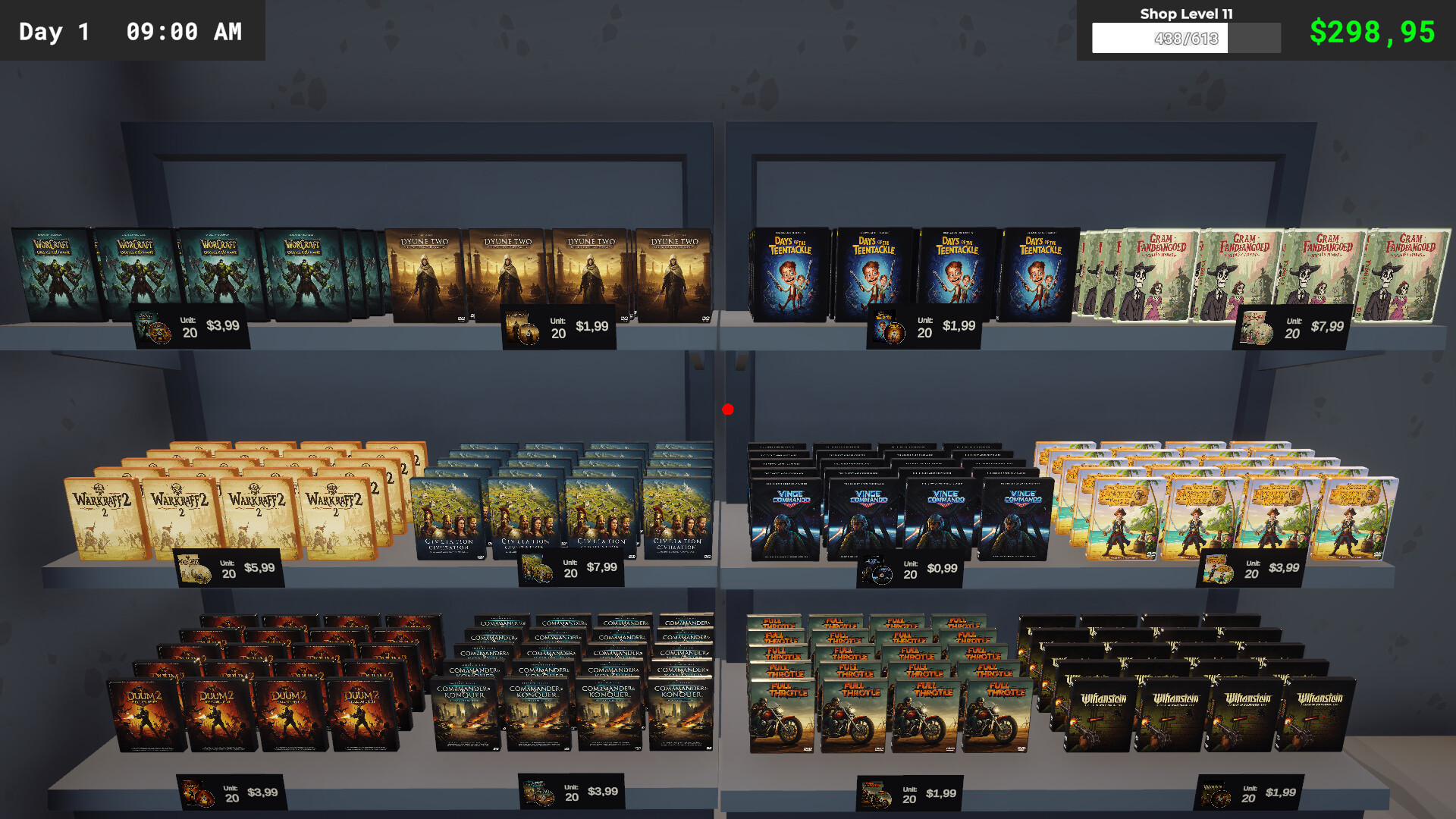 DVD Store Simulator screenshot 3