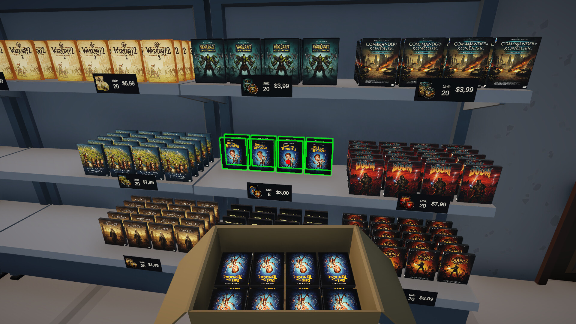 DVD Store Simulator screenshot 1