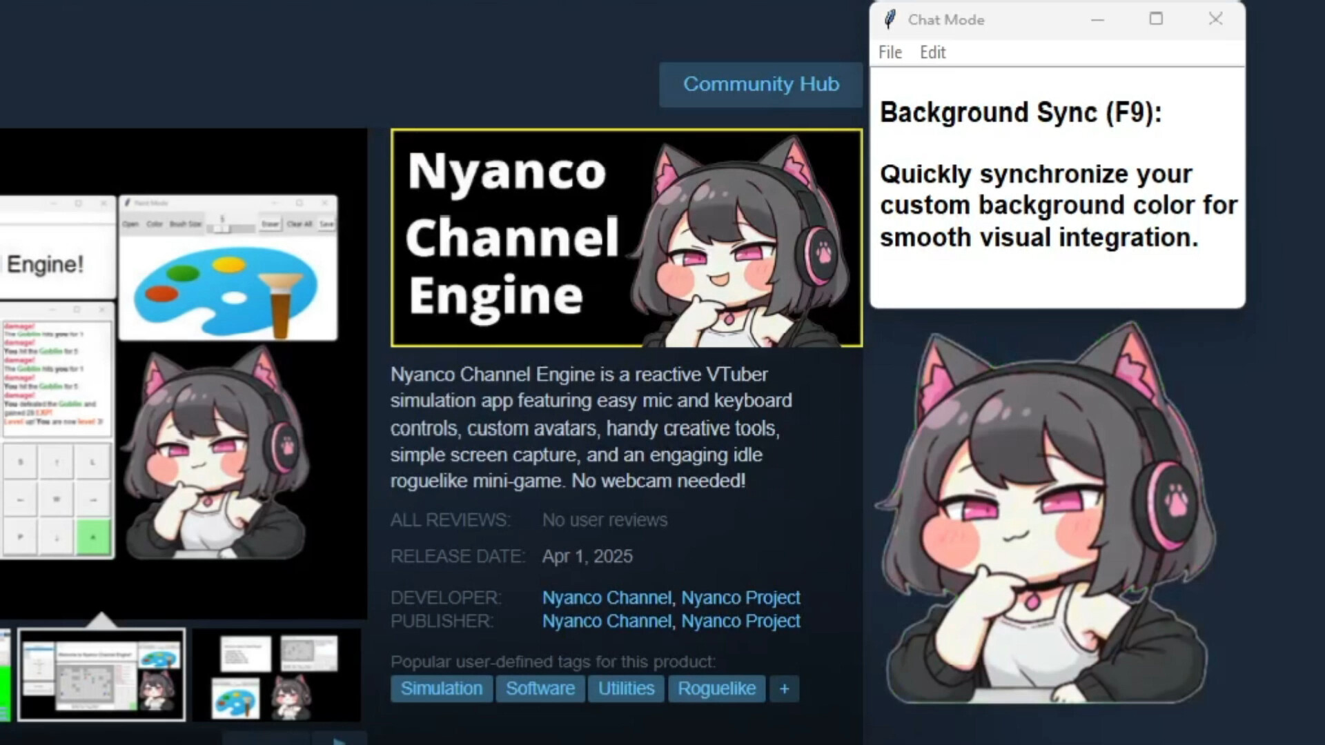 Nyanco Channel Engine screenshot 10