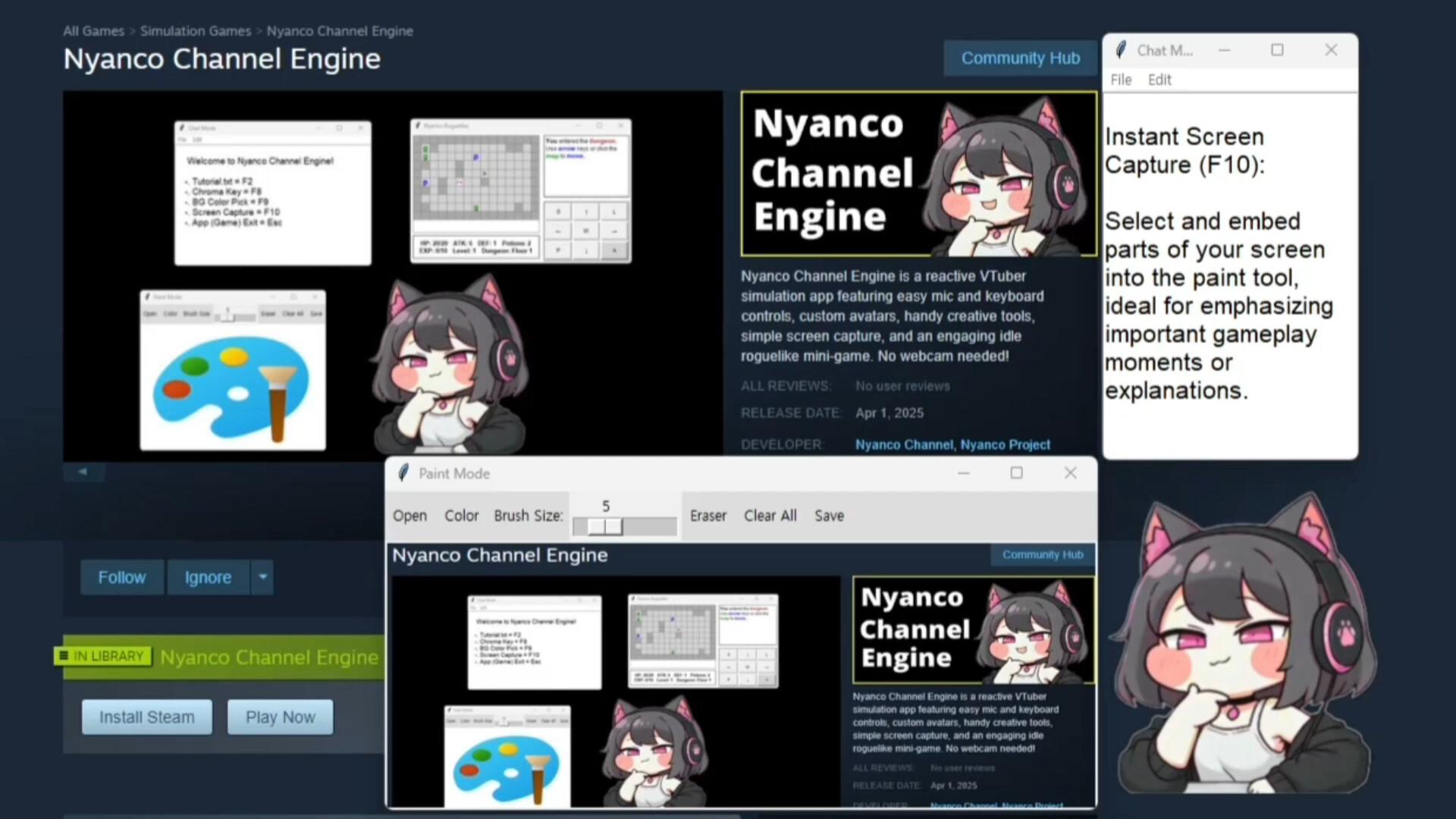 Nyanco Channel Engine screenshot 9
